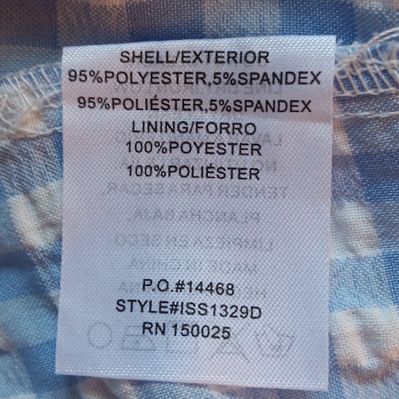 Jacquie the label blue white gingham check dress - Picture 6 of 6